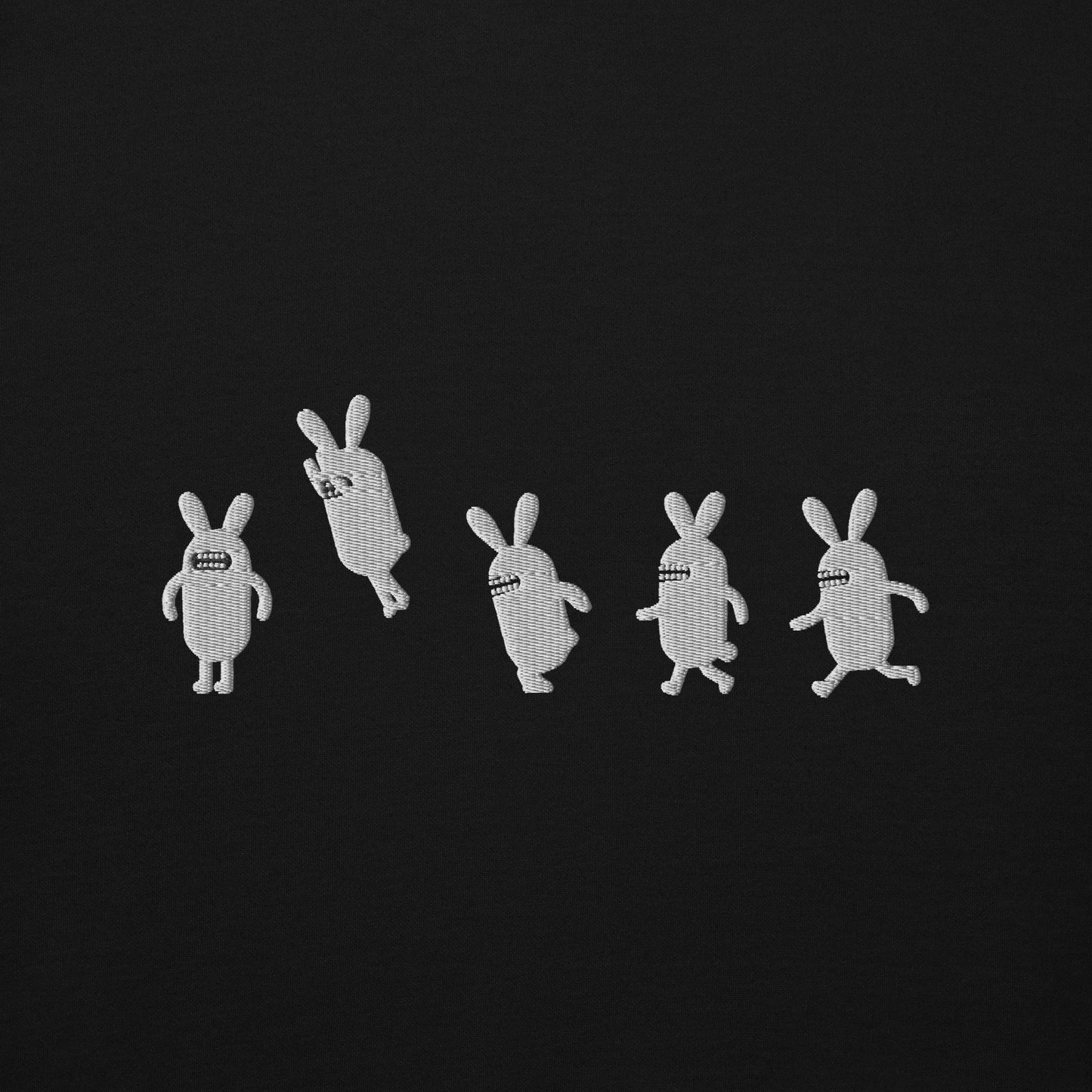 MOTOMICHI - Run and Jump Unisex Hoodie (Front Stitch Design)