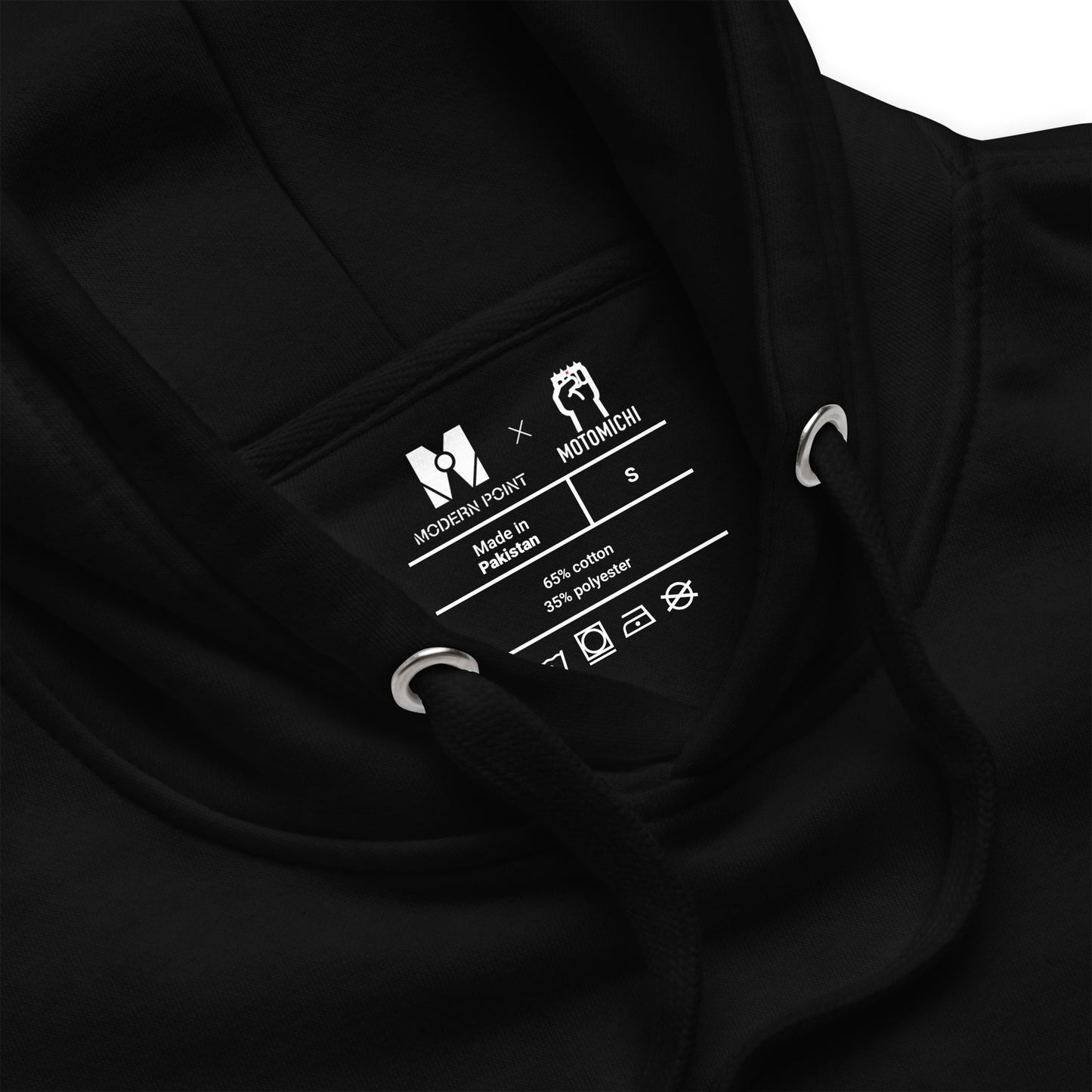 MOTOMICHI - Run and Jump Unisex Hoodie (Front Stitch Design)