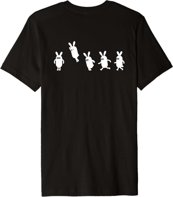 MOTOMICHI - Run & Jump Bunny Premium T-Shirt