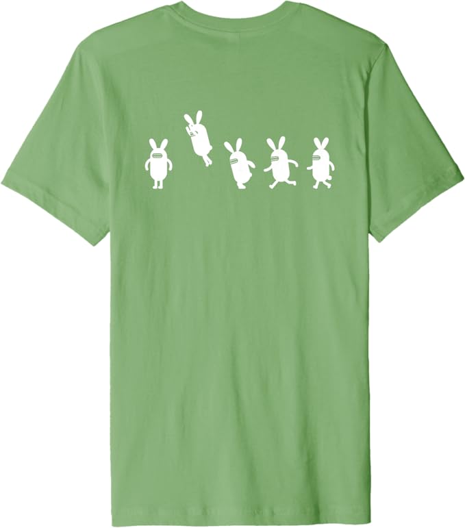 MOTOMICHI - Run & Jump Bunny Premium T-Shirt