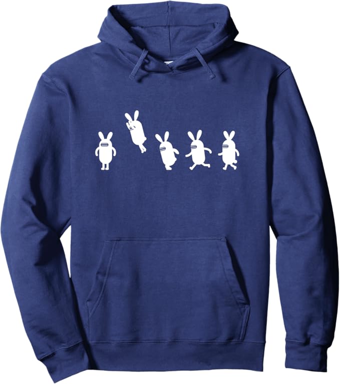 MOTOMICHI - Run & Jump Bunny Pullover Hoodie