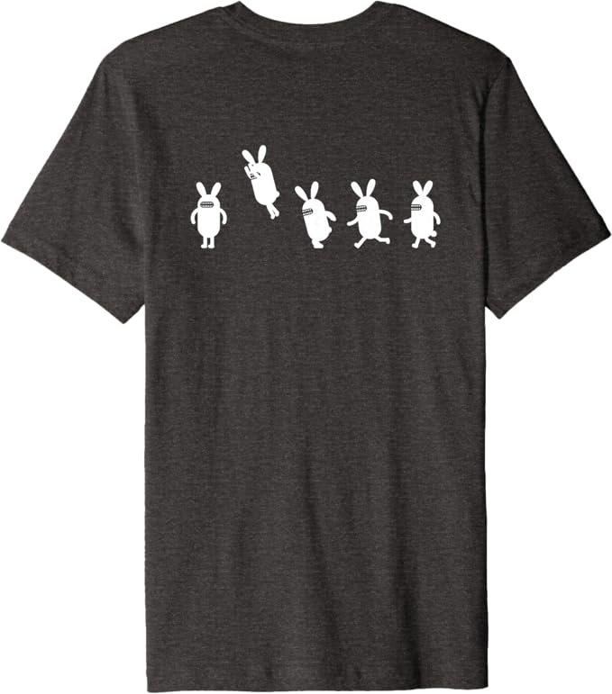 MOTOMICHI - Run & Jump Bunny Premium T-Shirt