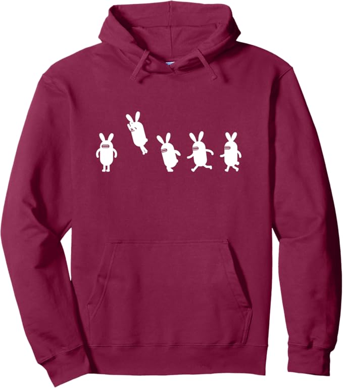 MOTOMICHI - Run & Jump Bunny Pullover Hoodie