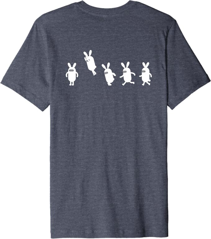 MOTOMICHI - Run & Jump Bunny Premium T-Shirt
