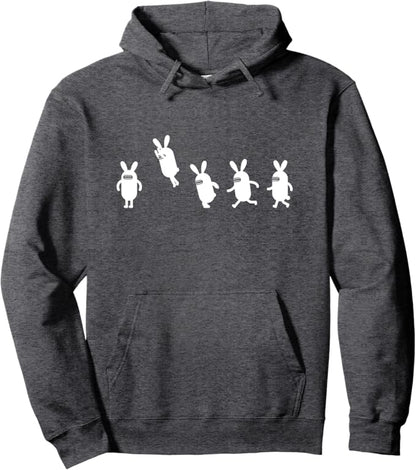 MOTOMICHI - Run & Jump Bunny Pullover Hoodie