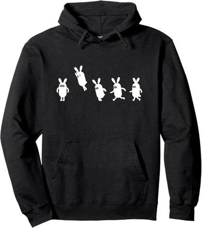 MOTOMICHI - Run & Jump Bunny Pullover Hoodie